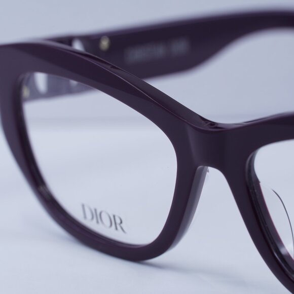 Final Price! Dior 30MONTAIGNEO B1I 6000 Shiny Violet Eyeglasses 54mm - Picture 10 of 11